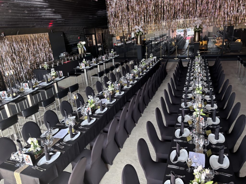 Laupheimer Catering ganz besonders - hier an einem Flughafen mit toller Dekoration und einzigartigem Motto